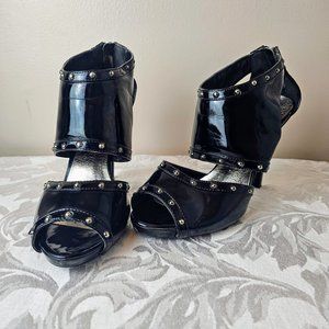 Steve Madden Studded Black Heels